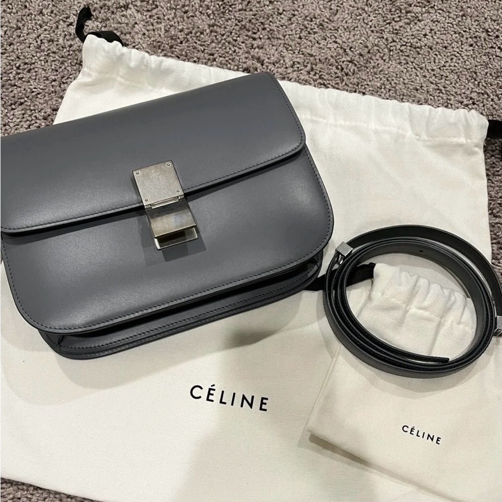 Céline Classic Bag Grey